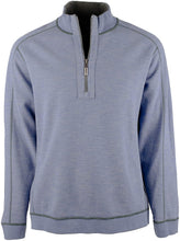 
                        
                          Load image into Gallery viewer, Men's Big and Tall Flipsider Half-Zip Reversible Sweatshirt
                        
                      