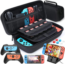 
                        
                          Cargar imagen en el visor de la galería, HEYSTOP Case Compatible with Nintendo Switch Carry Case Pouch Switch Cover Case 6 Joycon Grips - JOY2ESpree
                        
                      