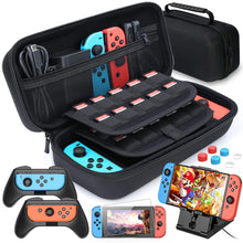 
                        
                          Cargar imagen en el visor de la galería, HEYSTOP Case Compatible with Nintendo Switch Carry Case Pouch Switch Cover Case 6 Joycon Grips - JOY2ESpree
                        
                      