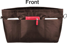 
                        
                          Cargar imagen en el visor de la galería, Vercord Purse Organizer Insert Bag Tote Handbags Pocketbook Inserts Organizers Zipper 11 Pockets Black Medium
                        
                      