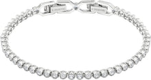 
                        
                          Muat gambar ke penampil Galeri, SWAROVSKI Women's Emily Bracelet Collection, Rhodium Finish, Blue Crystals - JOY2ESpree
                        
                      