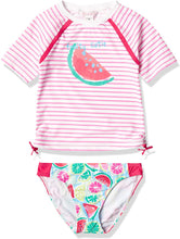 
                        
                          Load image into Gallery viewer, Tommy Bahama Girls' 2-Piece Rashguard and Swim Bottoms Set
                        
                      