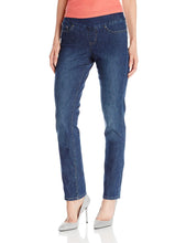 
                        
                          画像をギャラリービューアに読み込む, Jag Jeans Women's Peri Pull On Straight Leg Jean
                        
                      