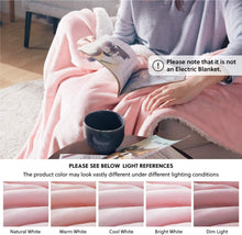 
                        
                          Load image into Gallery viewer, Bedsure Sherpa Fleece Blanket Throw Size Navy Lightweight Super Soft Cozy Luxury Bed Blanket Microfiber
                        
                      