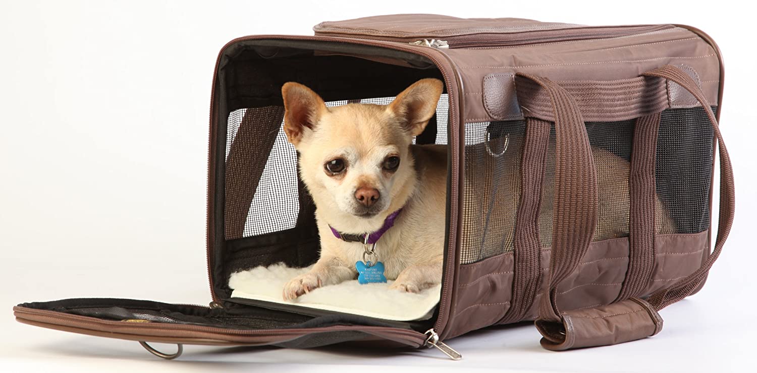 Sherpa Original Deluxe Airline Approved Pet Carrier, Medium, Black