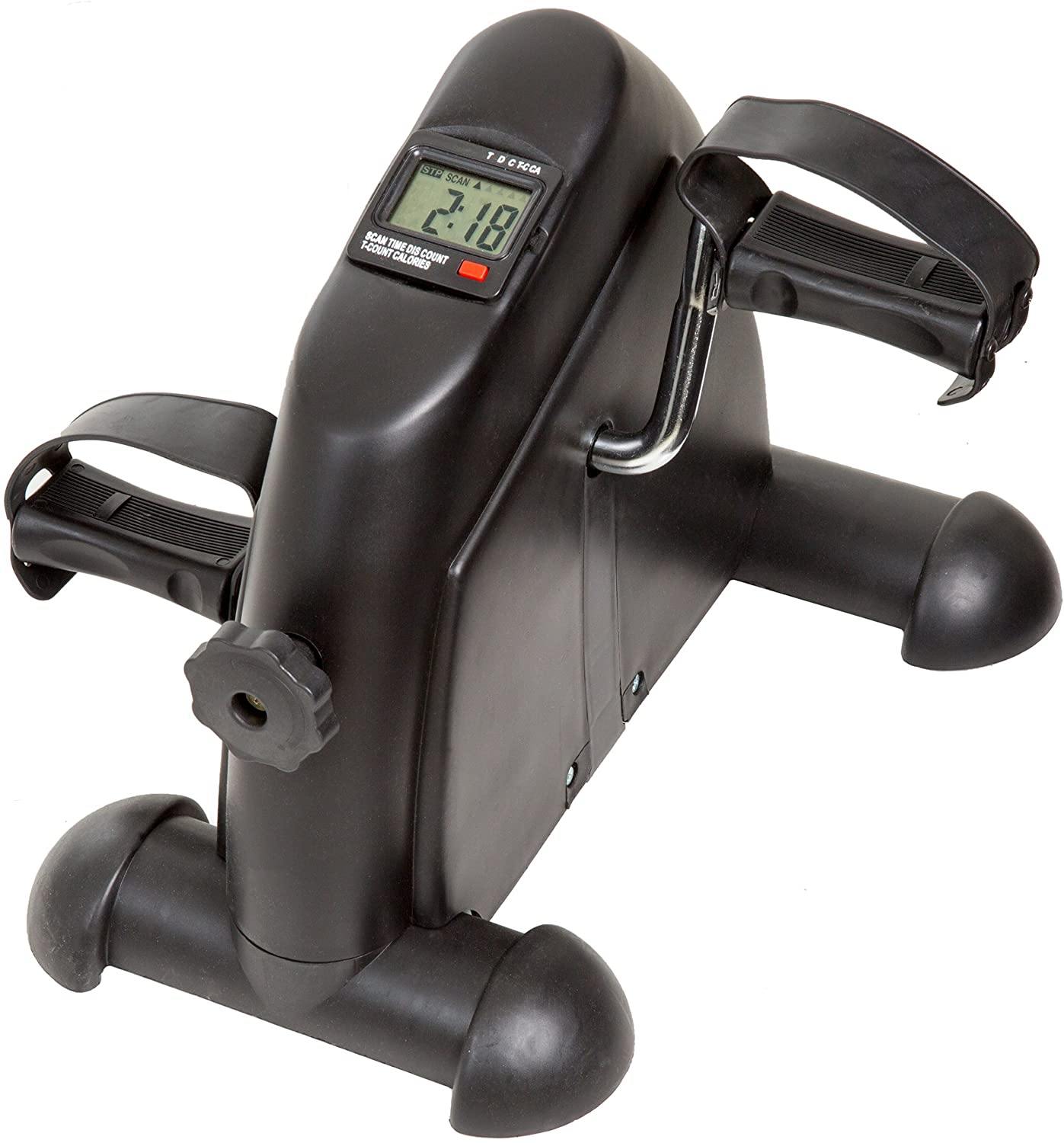 Wakeman Portable Fitness Pedal Stationary Under Desk Indoor Exercise Machine Bike for Arms, Legs, Physical Therapy with LCD Display Calorie Counter - JOY2ESpree