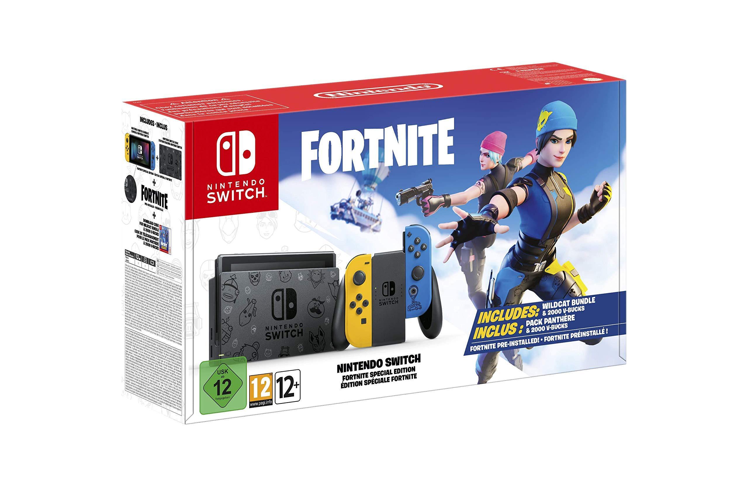 Nintendo Switch Fortnite Wildcat Console (Eu Version) - Switch - JOY2ESpree