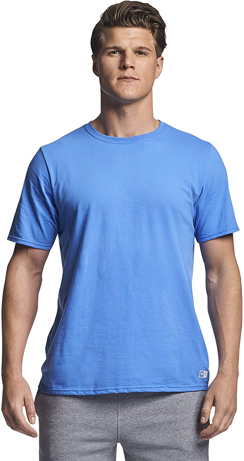 Russell Athletic Men's Cotton Performance Short Sleeve T-Shirt