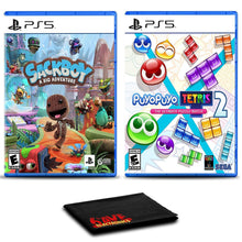 
                        
                          Load image into Gallery viewer, Sackboy: A Big Adventure and Puyo Puyo Tetris 2: Launch Edition - Two Pack Game Bundle For PlayStation 5 - JOY2ESpree
                        
                      