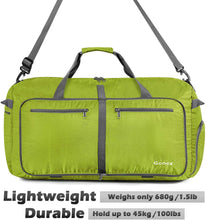 
                        
                          画像をギャラリービューアに読み込む, Gonex 150L Travel Duffel Bag Foldable Extra Large Duffle Bag XL Heavy Duty for Men Women for Luggage Shopping Gray
                        
                      