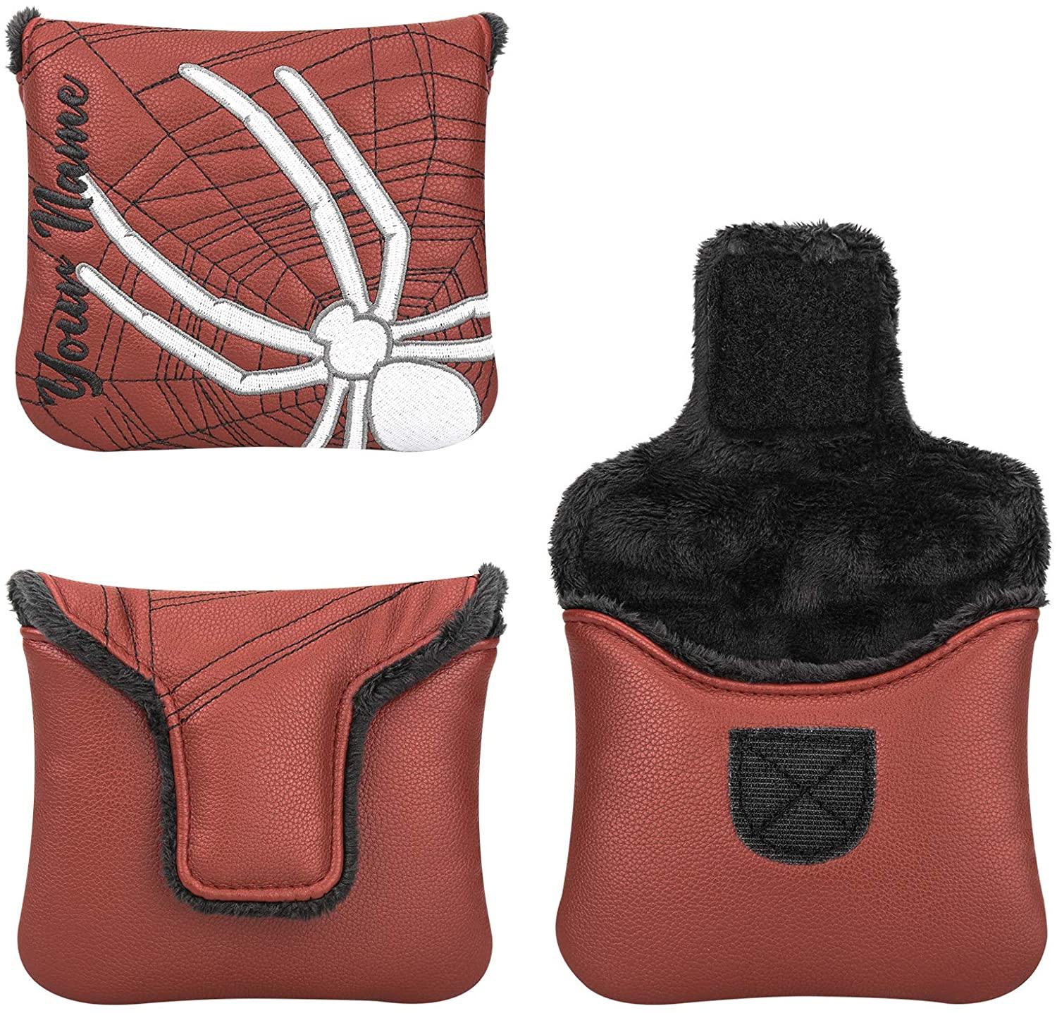 caiobob mytag Golf Mallet Putter Spider X Headcover with Hoop&Loop Closure - JOY2ESpree