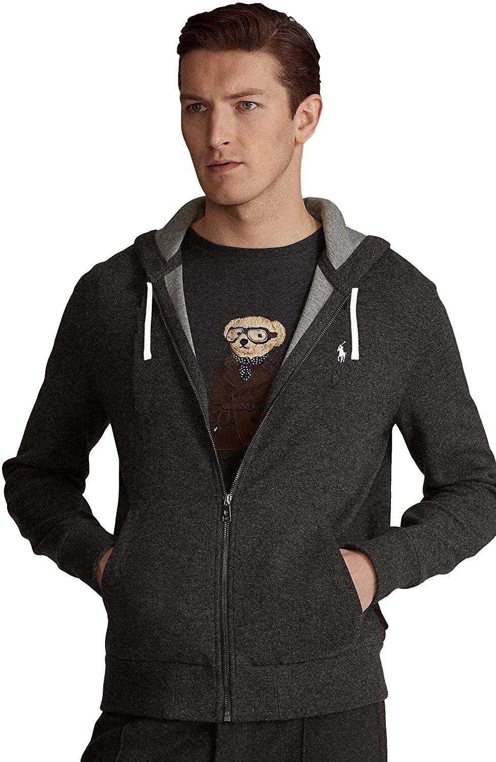 Ralph Lauren Polo Classic Full-Zip Fleece Hooded Sweatshirt