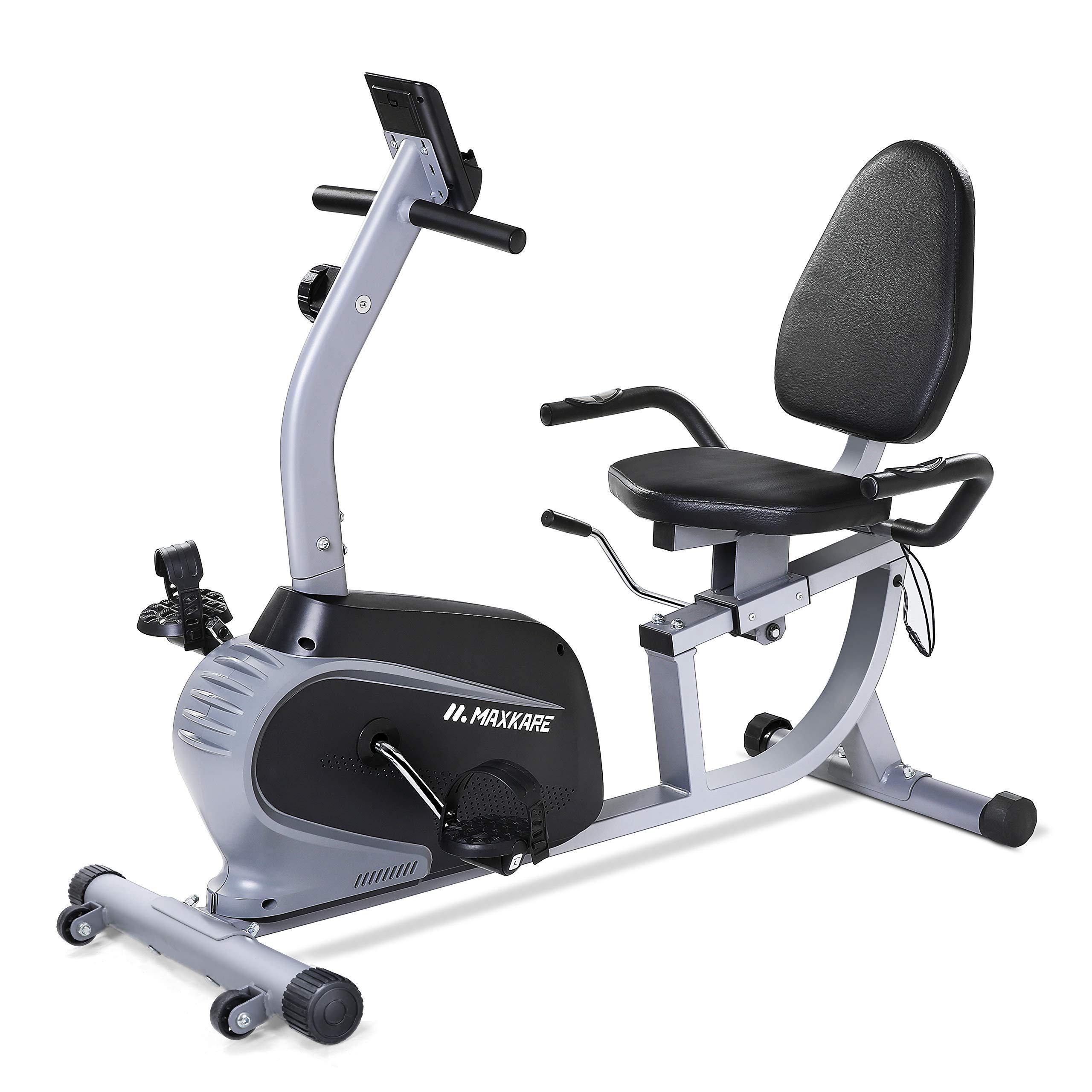 MaxKare Recumbent Exercise Bike Indoor Cycling Stationary Bike - JOY2ESpree
