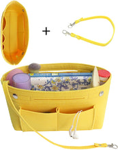 
                        
                          Muat gambar ke penampil Galeri, MISIXILE Felt Purse Organizer Insert Handbag Organizer,Tote Bag in Bag Organizer Fits Speedy Neverfull with Handles Keychain
                        
                      