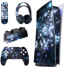 
                        
                          Load image into Gallery viewer, PlayVital Blue Nebula Full Set Skin Decal for PS5 Console Digital Edition - JOY2ESpree
                        
                      