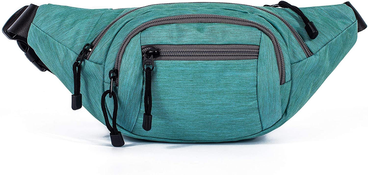TOPERIN Fashion Fanny Pack Cute Running Belt Waist Pack Running Waist Bag Belt