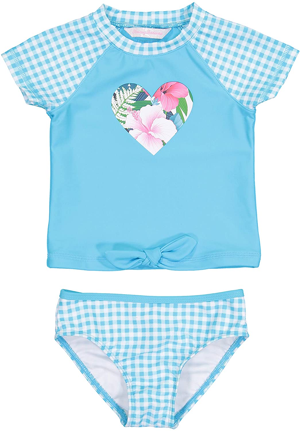 Tommy Bahama Girls' 2-Piece Shirt and Bikini Bottom Swim Set