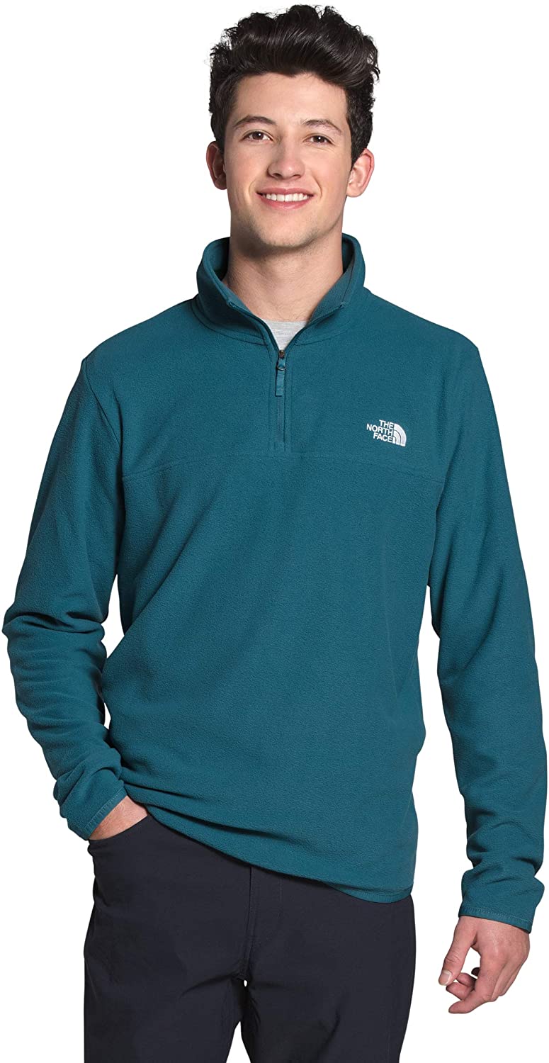 The North Face Men's TKA Glacier Quarter Zip Fleece Pullover