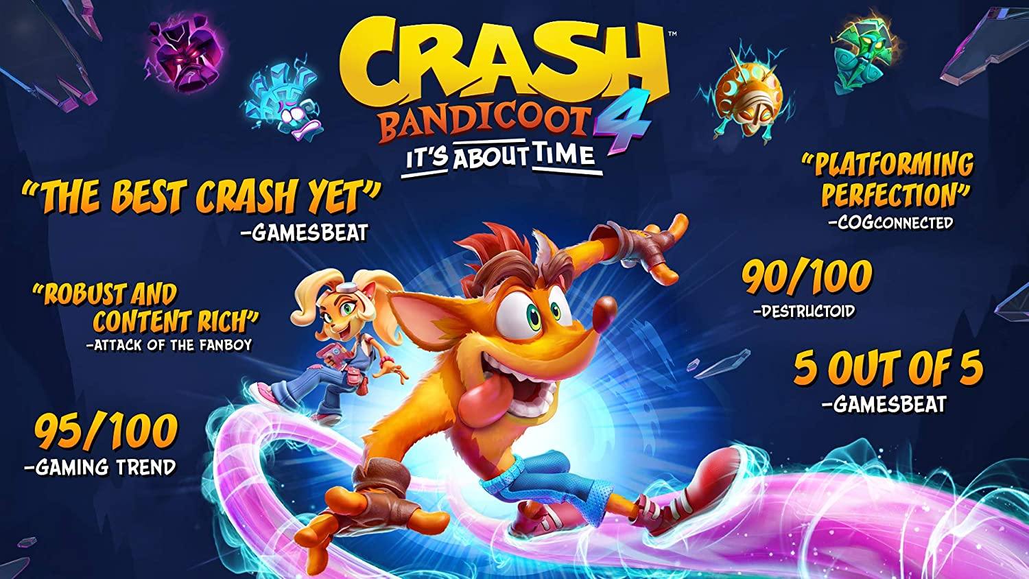 Crash 4: It's About Time - Nintendo Switch - JOY2ESpree