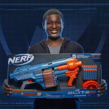
                        
                          画像をギャラリービューアに読み込む, NERF Elite 2.0 Shockwave RD-15 Blaster, 30 Darts, 15-Dart Rotating Drum, Pump-Action Slam Fire, Built-in Customizing Capabilities
                        
                      