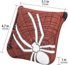 
                        
                          Load image into Gallery viewer, caiobob mytag Golf Mallet Putter Spider X Headcover with Hoop&amp;Loop Closure - JOY2ESpree
                        
                      