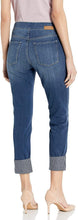 
                        
                          Load image into Gallery viewer, Jag Jeans Women's Lewis Straight Pull on Crop W/Contrast Cuff Jean
                        
                      