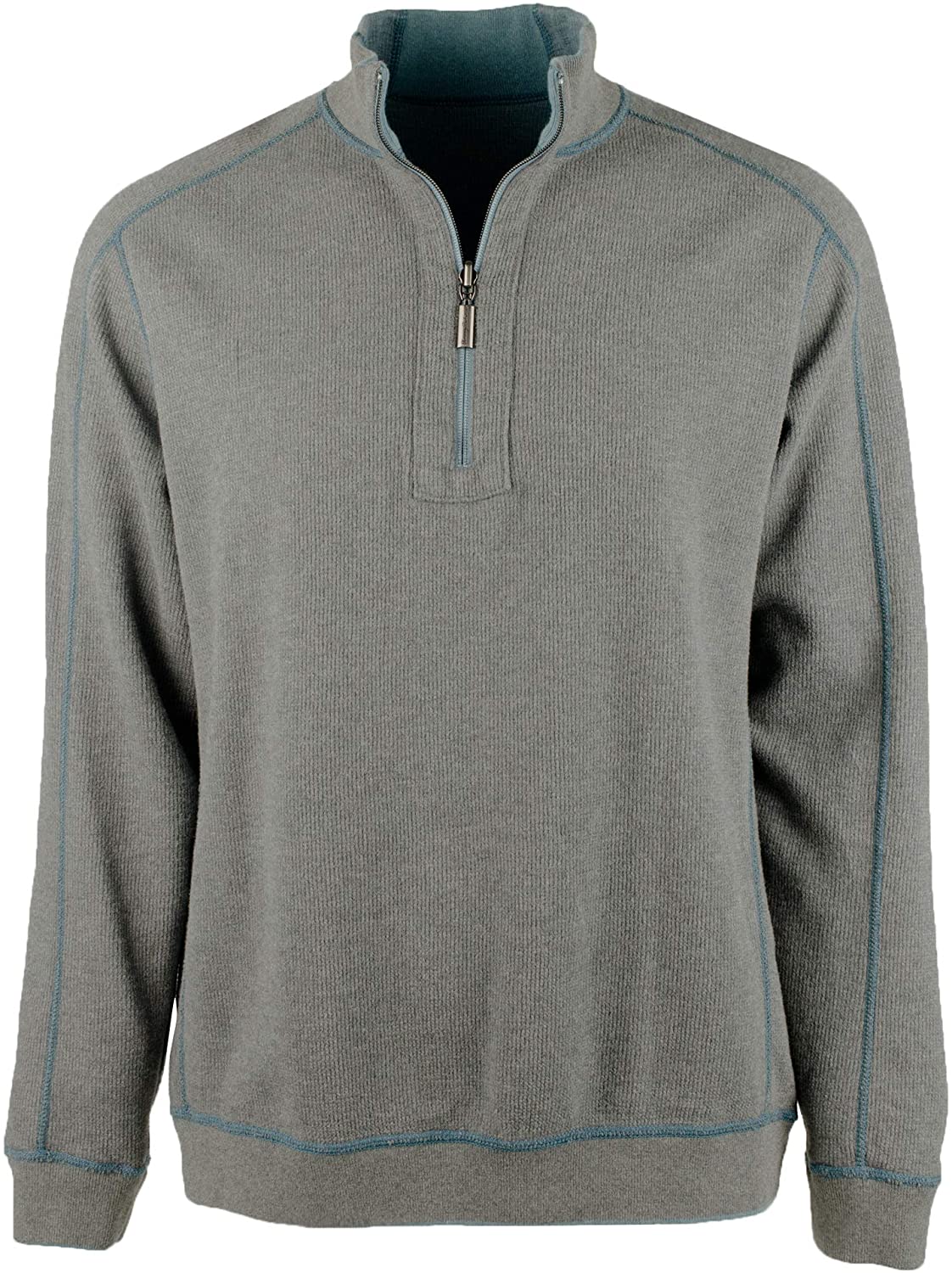 Men's Big and Tall Flipsider Half-Zip Reversible Sweatshirt