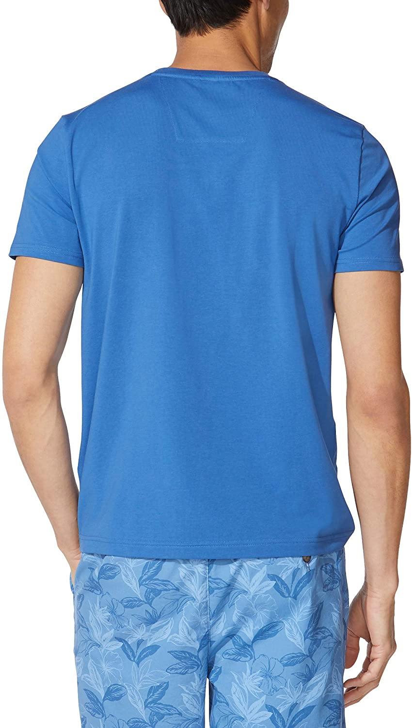 Nautica Men's Solid Crew Neck Short-Sleeve Pocket T-Shirt - JOY2ESpree