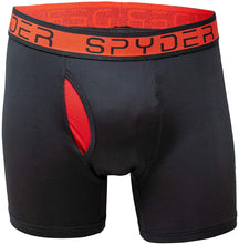 
                        
                          Load image into Gallery viewer, Spyder Performance Mesh Mens Boxer Briefs Sports Underwear 3 Pack W/Fly Front
                        
                      