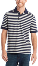 
                        
                          गैलरी व्यूवर में इमेज लोड करें, Nautica Men's Classic Fit 100% Cotton Soft Short Sleeve Stripe Polo Shirt - JOY2ESpree
                        
                      