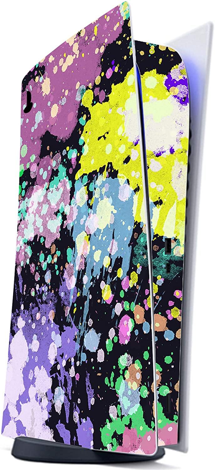 PlayVital Blue Nebula Full Set Skin Decal for PS5 Console Digital Edition - JOY2ESpree