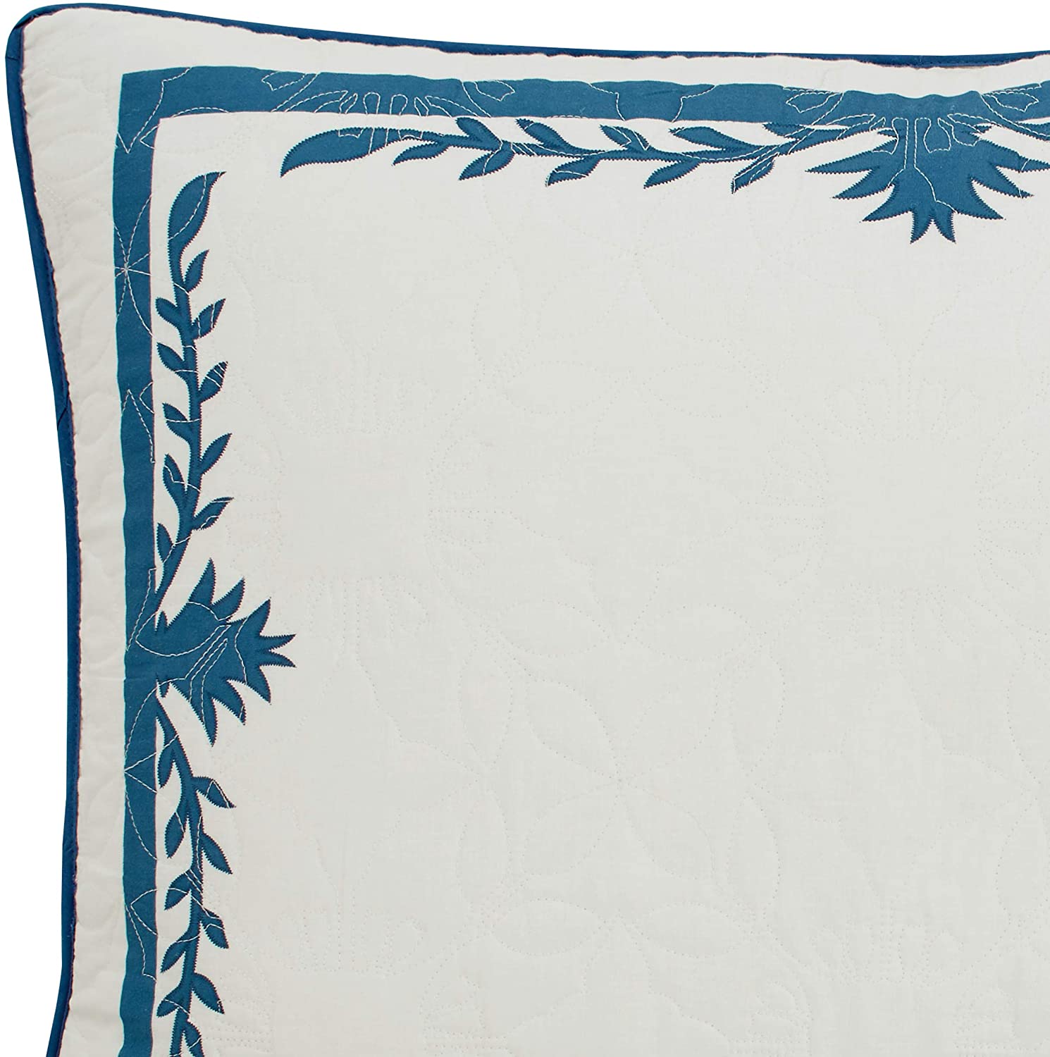 Tommy Bahama Aloha Pineapple Cotton Blue Standard Sham