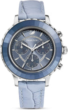 
                        
                          Load image into Gallery viewer, SWAROVSKI Women's Octea Lux Chrono Crystal Watch Collection, Leather Strap - JOY2ESpree
                        
                      