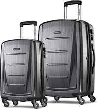 
                        
                          Cargar imagen en el visor de la galería, Samsonite Winfield 2 Hardside Expandable Luggage with Spinner Wheels, Charcoal, Checked-Large 28-Inch
                        
                      