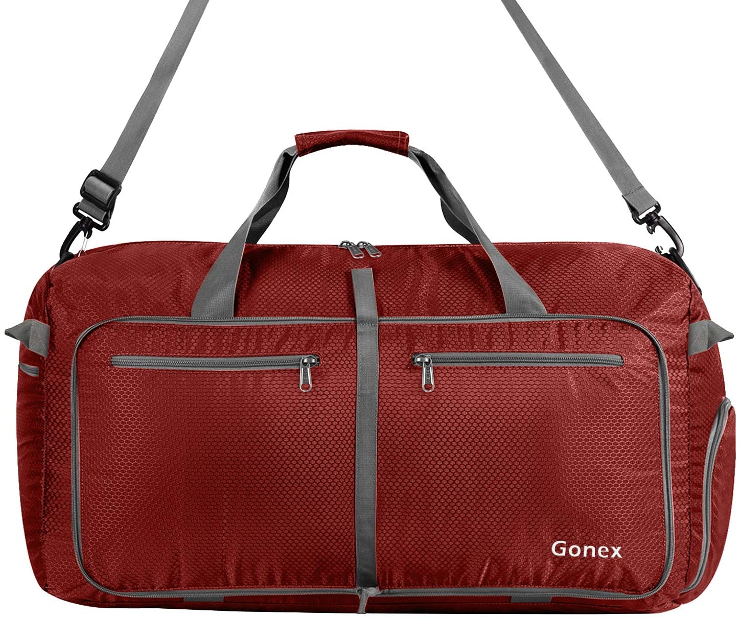 Gonex 150L Travel Duffel Bag Foldable Extra Large Duffle Bag XL Heavy Duty for Men Women for Luggage Shopping Gray