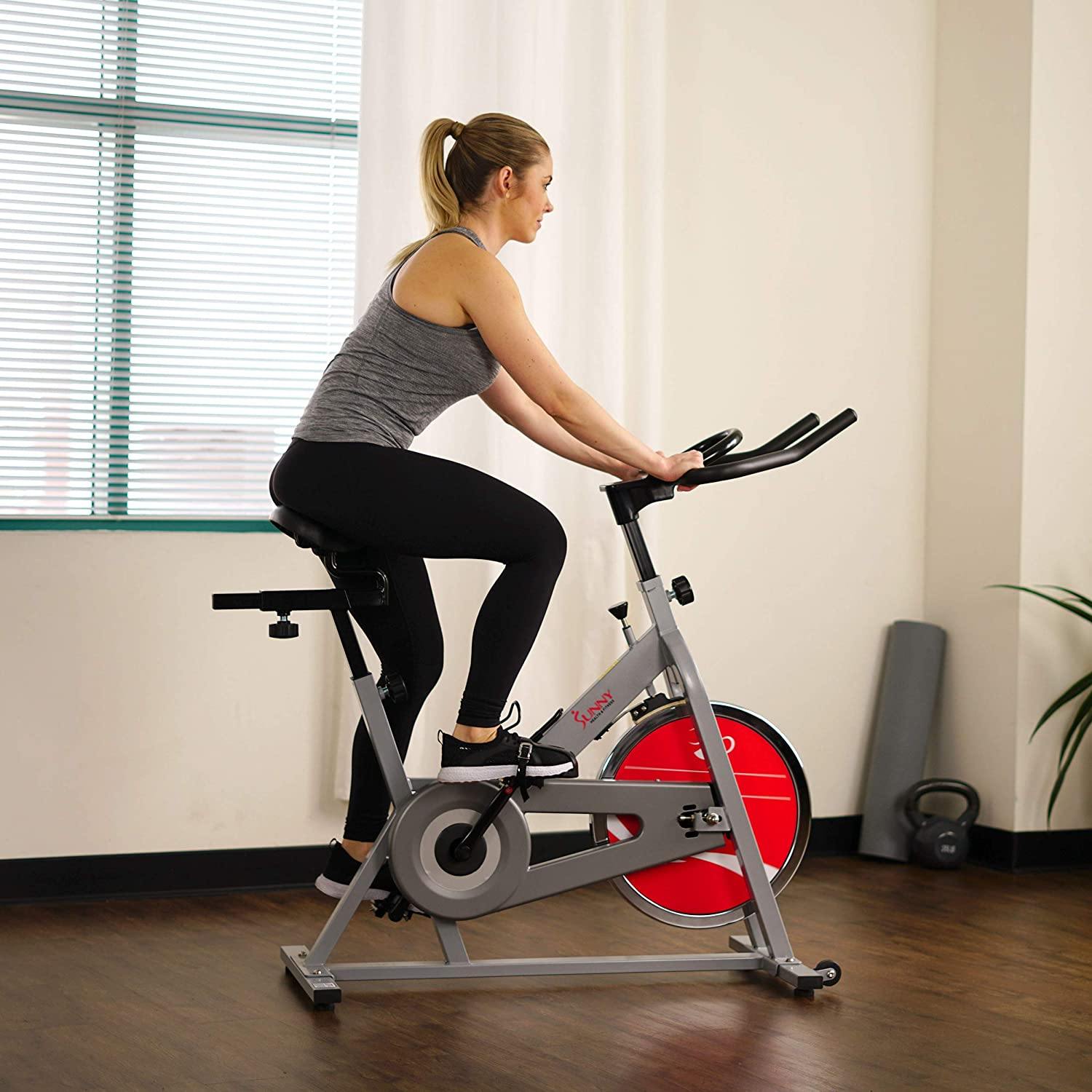 Sunny Health & Fitness Stationary Indoor Cycling Exercise Bike - SF-B1001/S - JOY2ESpree
