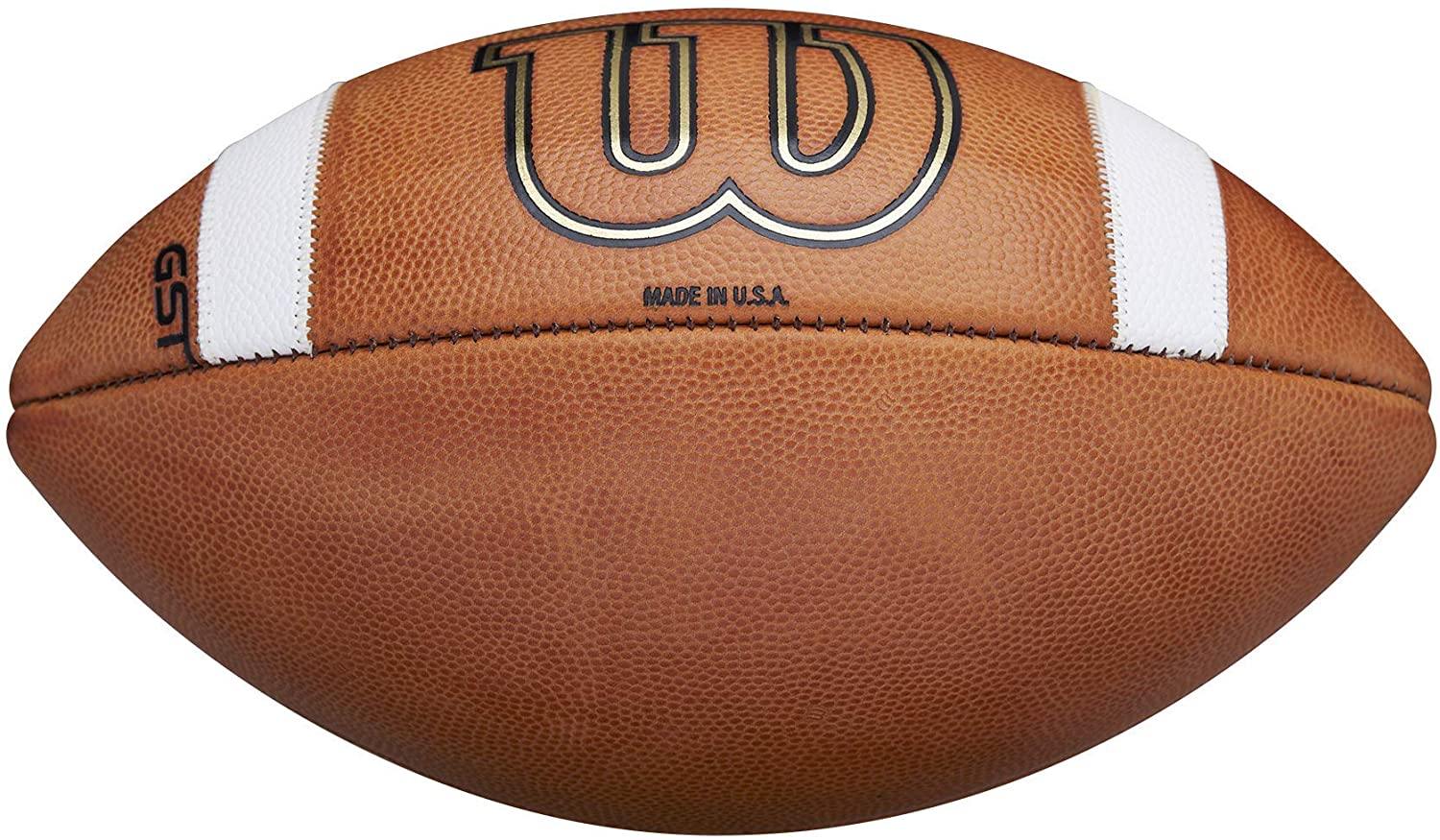 Wilson GST Leather Game Football - JOY2ESpree