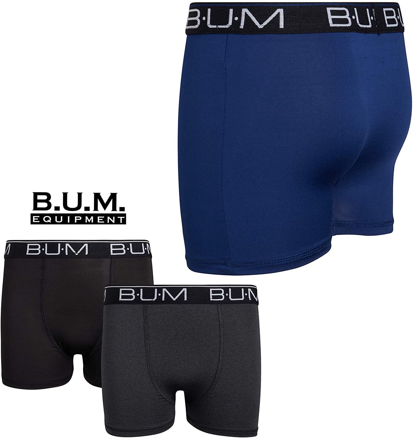 B.U.M. Equipment Boys Performance Dry-Fit Compression Boxer Briefs (3 Pack) - JOY2ESpree