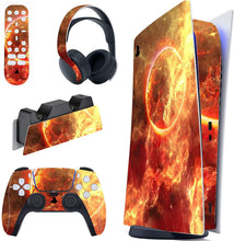 
                        
                          Load image into Gallery viewer, PlayVital Blue Nebula Full Set Skin Decal for PS5 Console Digital Edition - JOY2ESpree
                        
                      