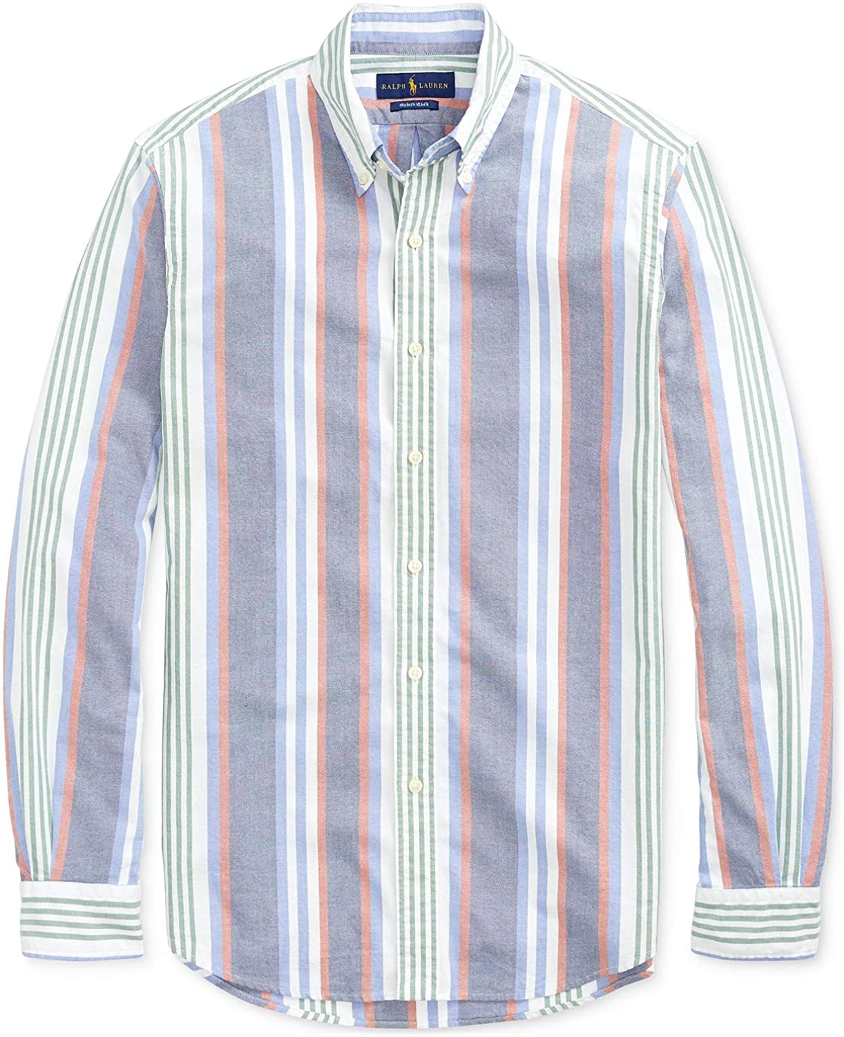 Ralph Lauren Mens Logo Button-Down Dress Shirt