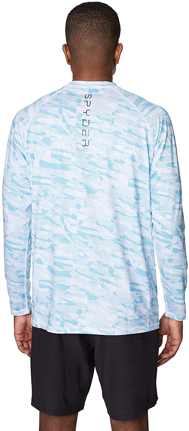 Spyder Men's Digital Camo Long Sleeve Rashguard