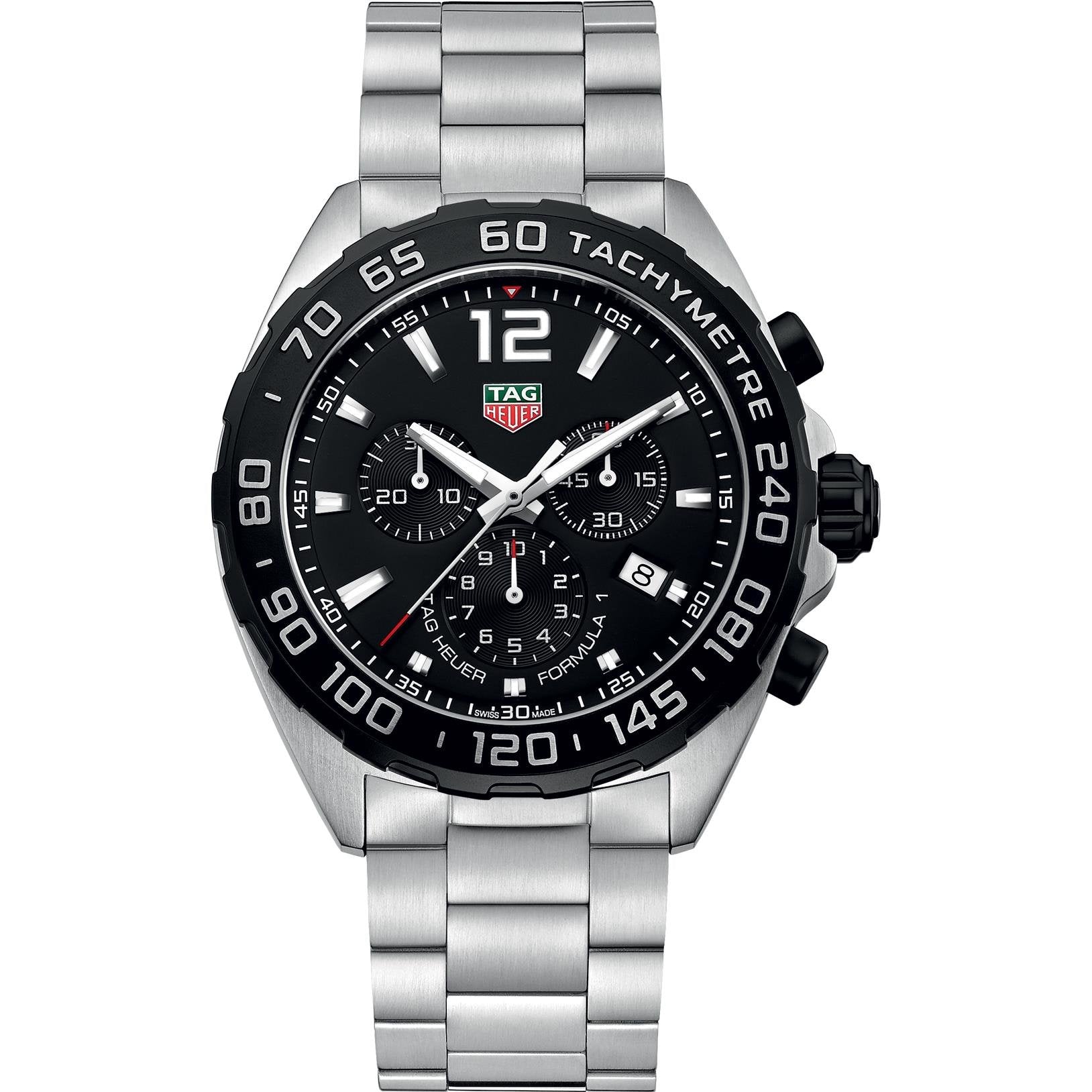 Tag Heuer Formula 1 Chronograph Black Dial Men's Watch CAZ1010.BA0842