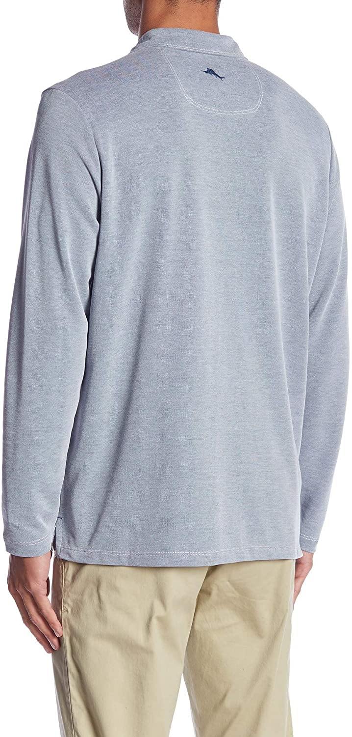 Tommy Bahama Long Sleeve Shoreline Surf Golf Polo Shirt