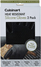 
                        
                          गैलरी व्यूवर में इमेज लोड करें, Cuisinart CGM-520 Heat Resistant Silicone Gloves, Black (2-Pack) - JOY2ESpree
                        
                      