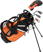 
                        
                          將圖片載入圖庫檢視器 Aspire Junior Plus Complete Golf Club Set for Children, Kids - 5 Age Groups Boys and Girls - Right Hand - JOY2ESpree
                        
                      