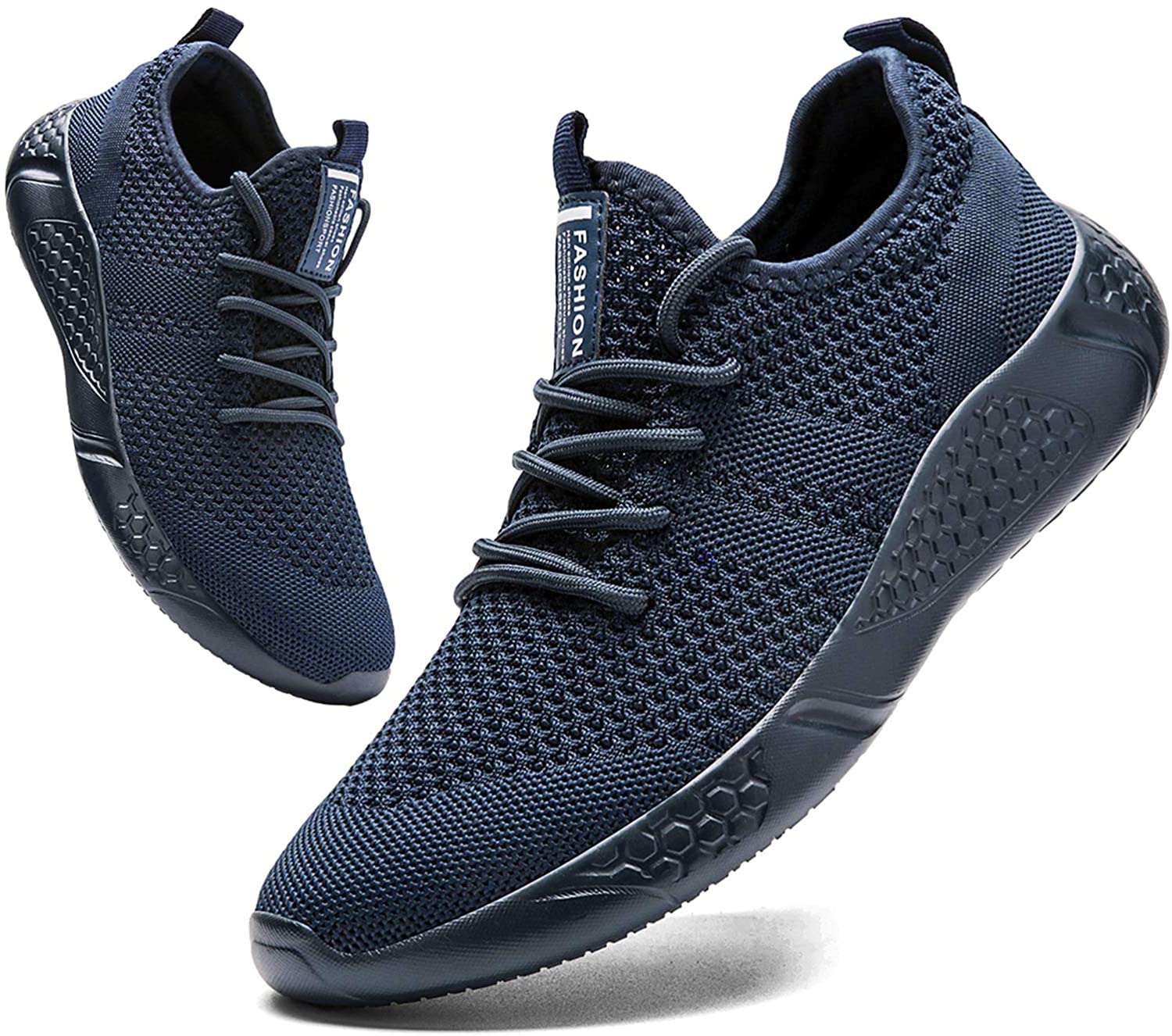 Damyuan Men's Sport Gym Running Shoes Walking Shoes Casual Lace Up Lightweight