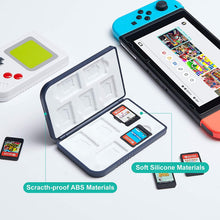 
                        
                          Cargar imagen en el visor de la galería, LeyuSmart Game Card Case for Nintendo Switch Games,10 Slot Card &amp; MircoSD Card Storage Holder, Small Size Slim and Portable (White) - JOY2ESpree
                        
                      