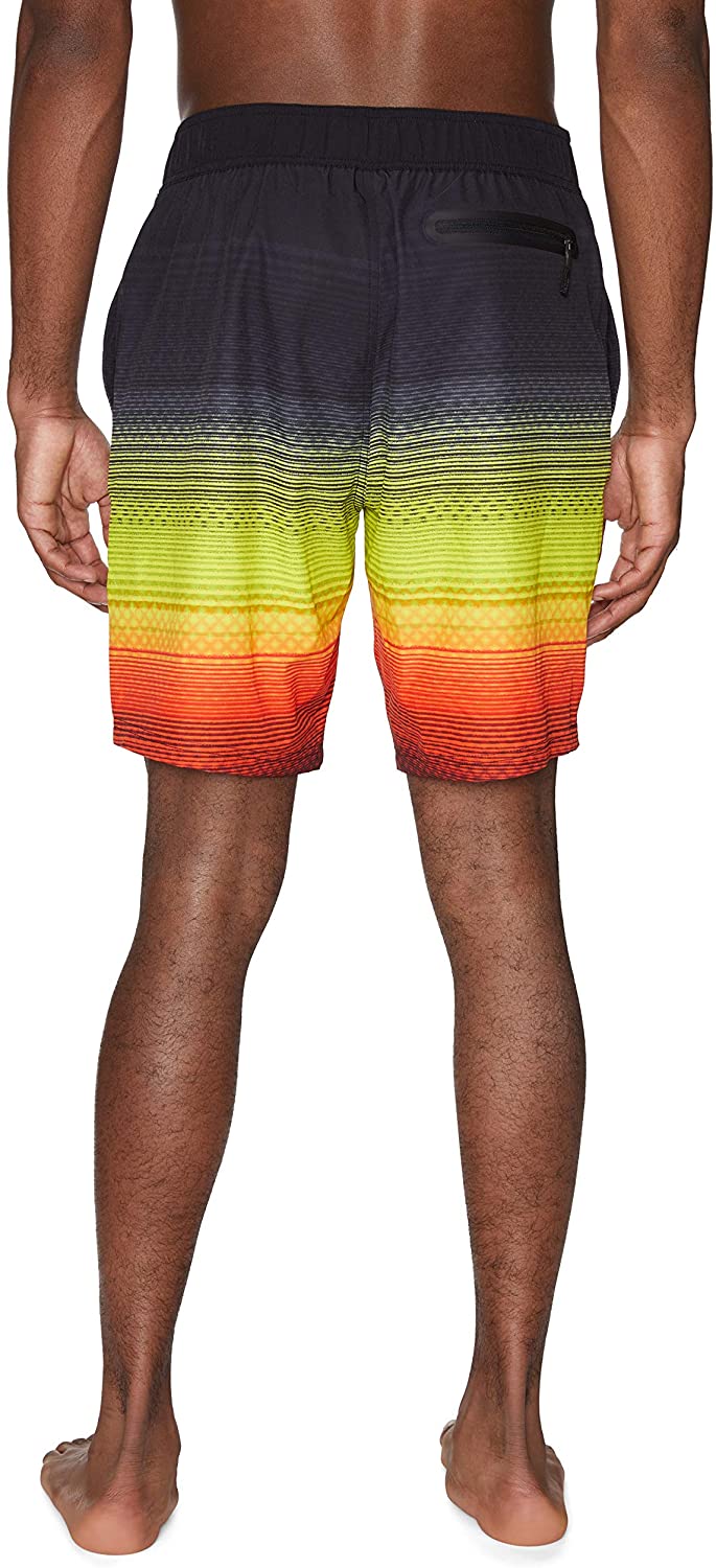 Spyder Men's 9" Ombre Stripe Hybrid Board Short