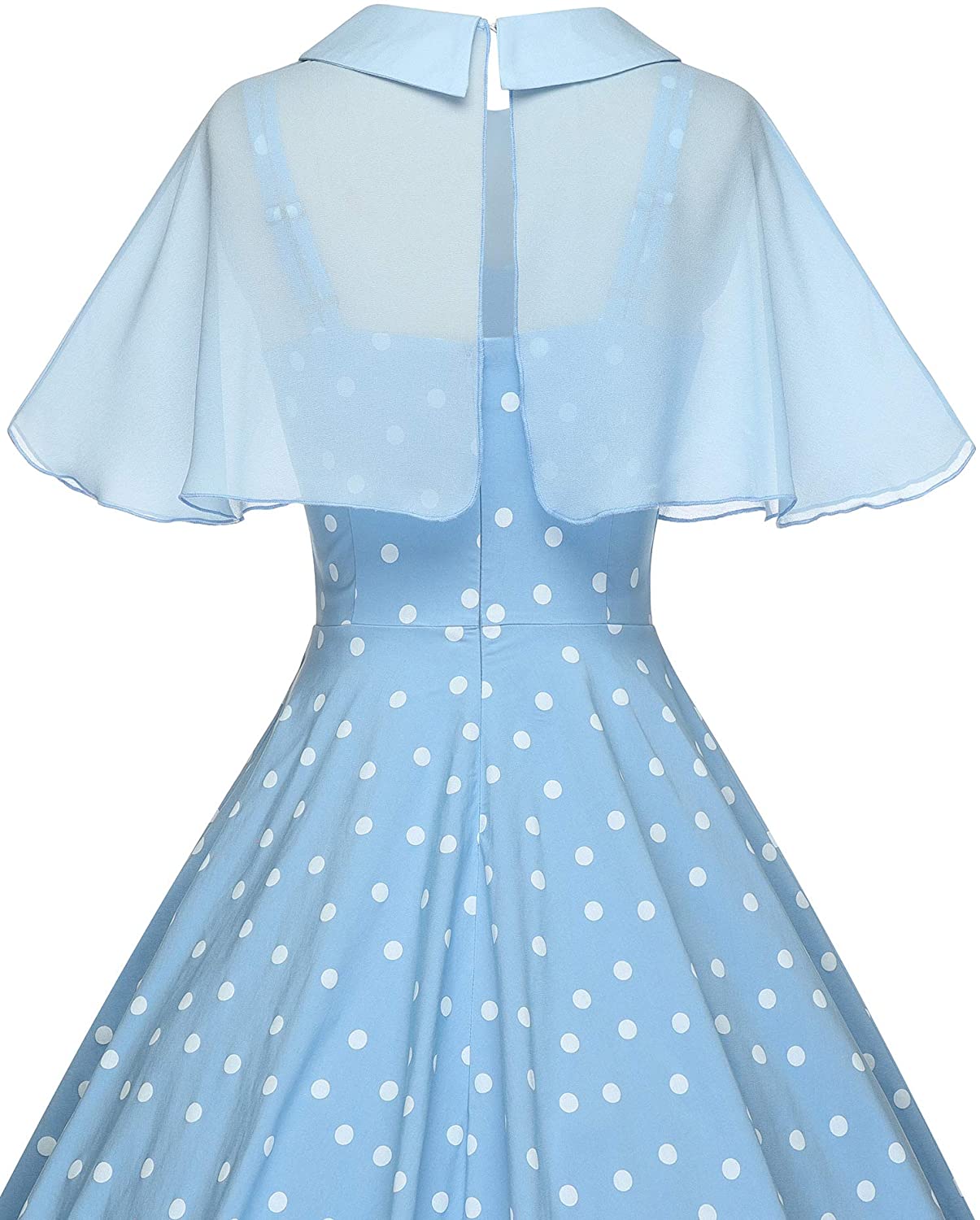 GownTown Women's 1950s Cloak Two-Piece Cocktail Dress