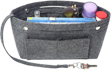 
                        
                          Muat gambar ke penampil Galeri, MISIXILE Felt Purse Organizer Insert Handbag Organizer,Tote Bag in Bag Organizer Fits Speedy Neverfull with Handles Keychain
                        
                      